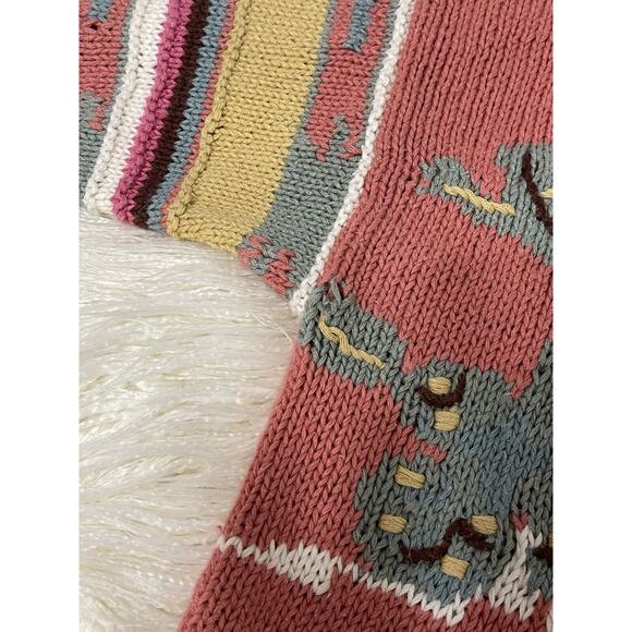 Country Shop novelty pullover sweater Southwest Theme Cactus Horses M/L - Picture 4 of 9